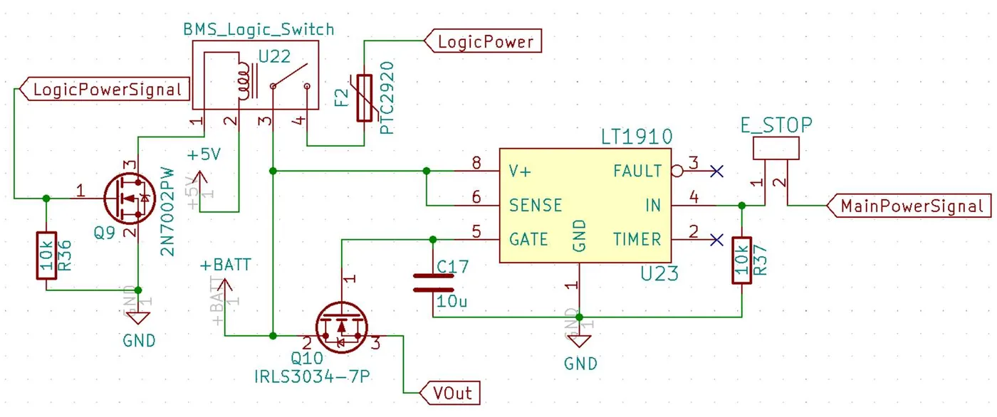 The BMS power logic from Missouri S&T’s 2023 paper