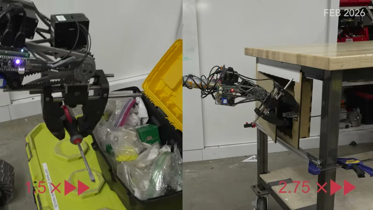 The 2026 end effector on a screwdriver and a panel
