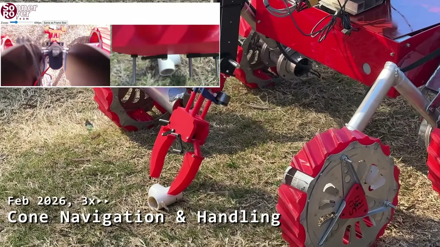 The Sooner rover in the 2026 review film